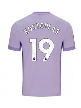 Billige Brighton Charalampos Kostoulas #19 Bortedrakt 2025-26 Kortermet